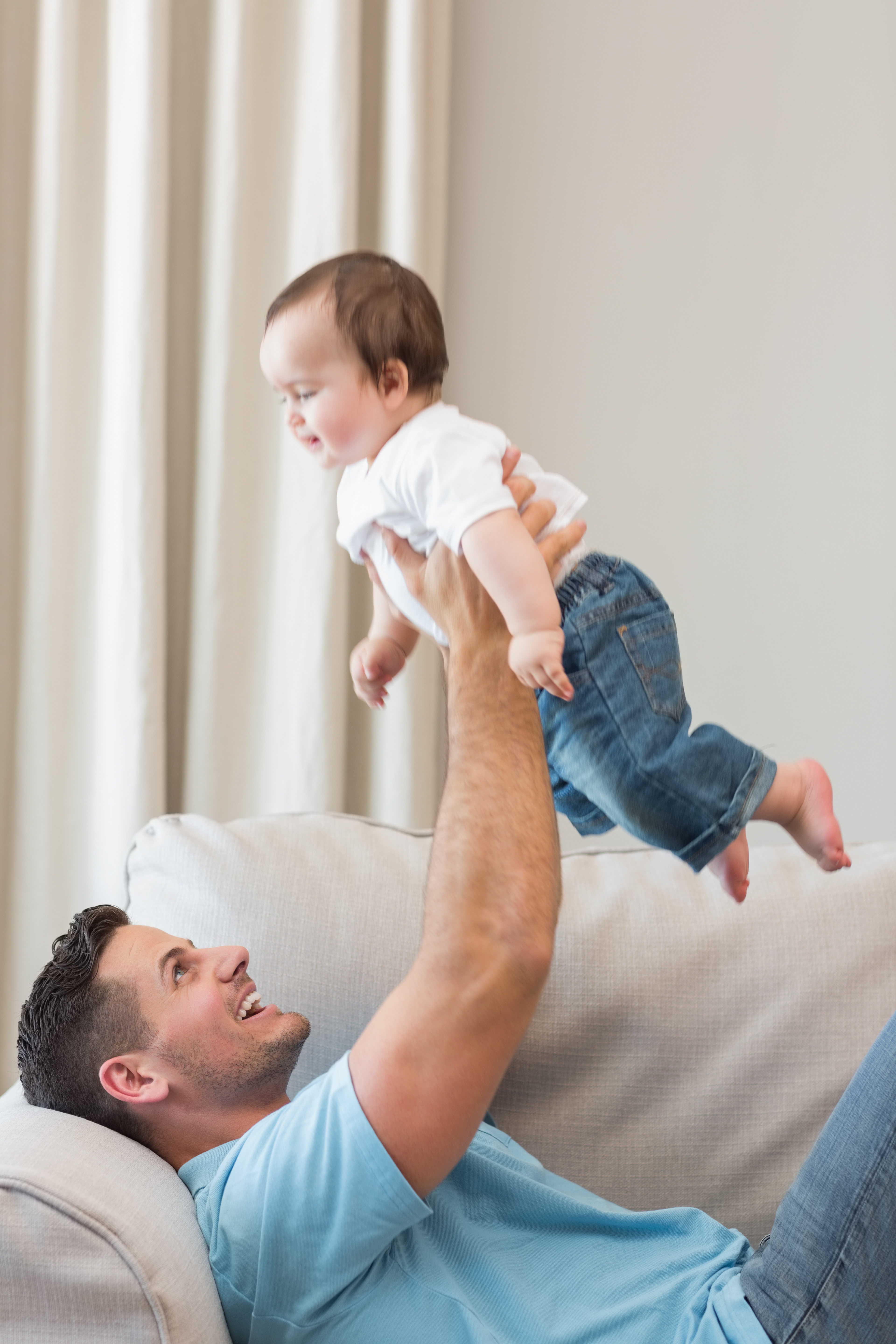 A happy family in the home after calling ABC Plumbing to address their fan limit control switch issues.
