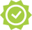 Green checkmark icon