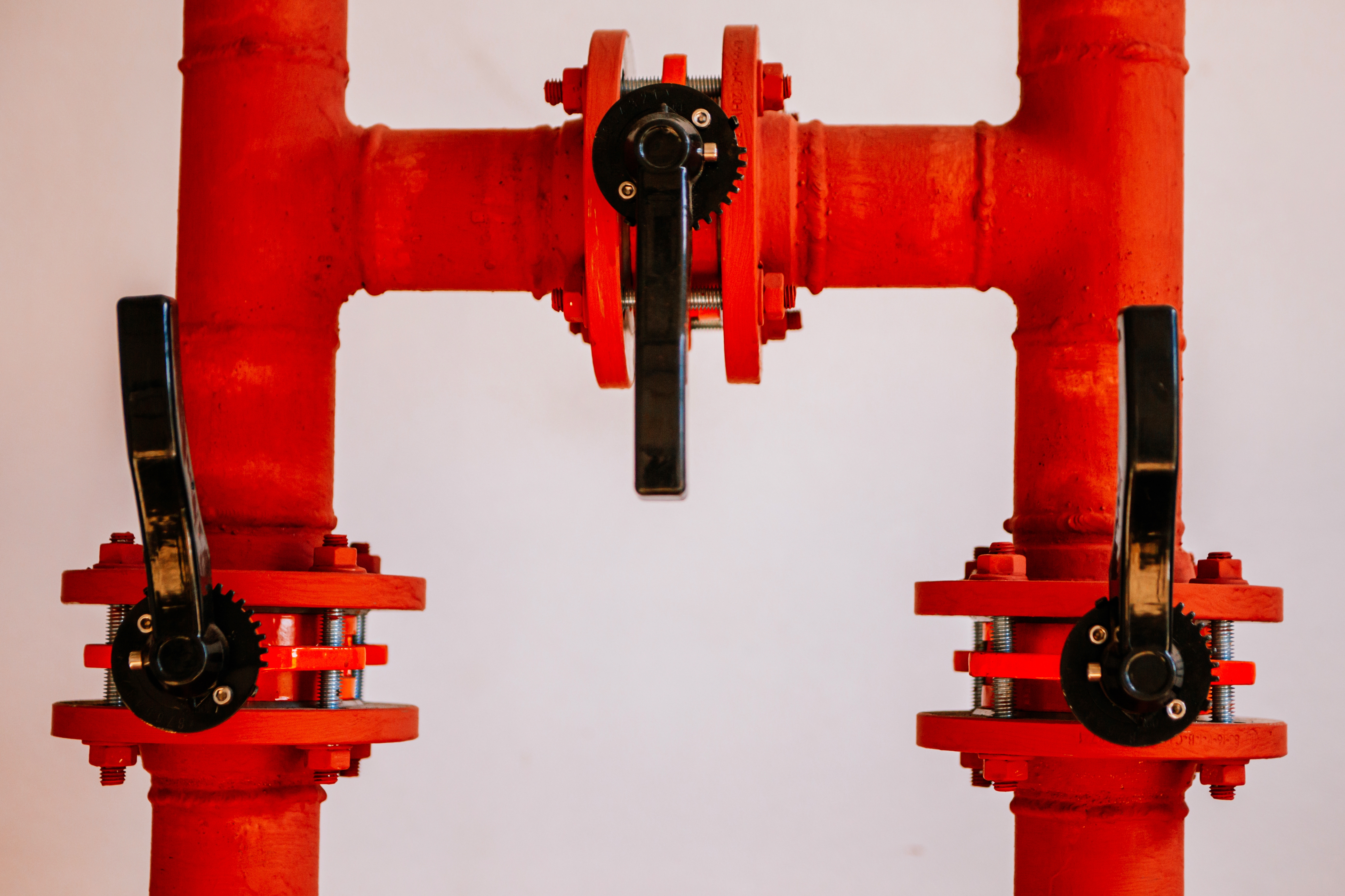 A water main shut-off valve.