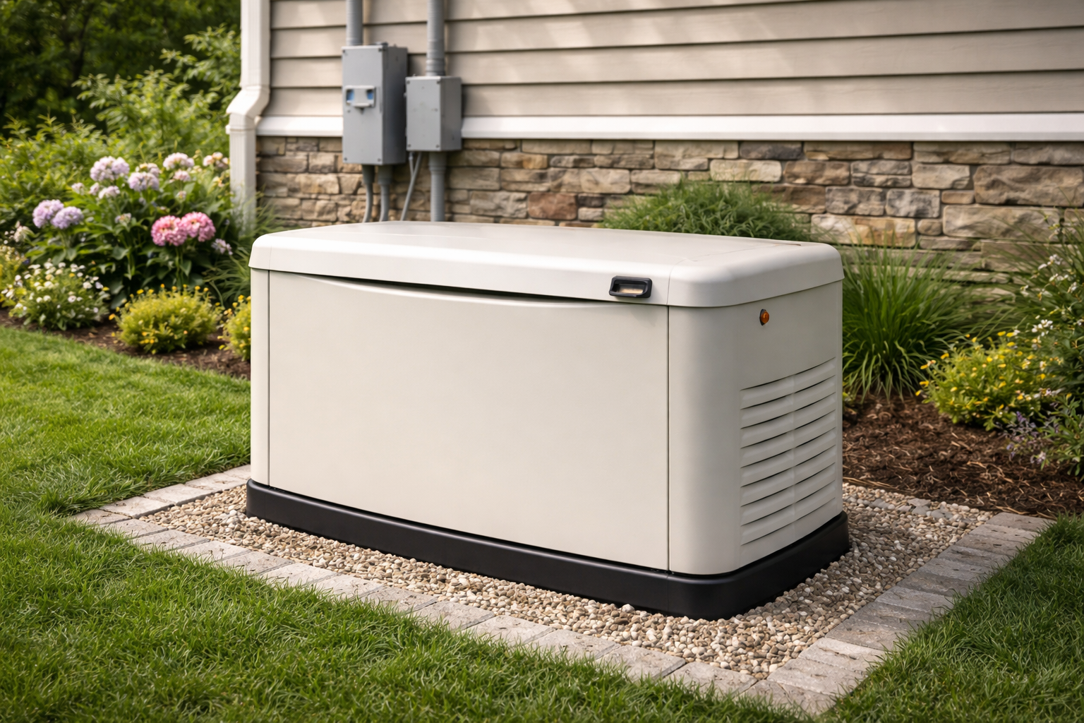 Whole-house generator image