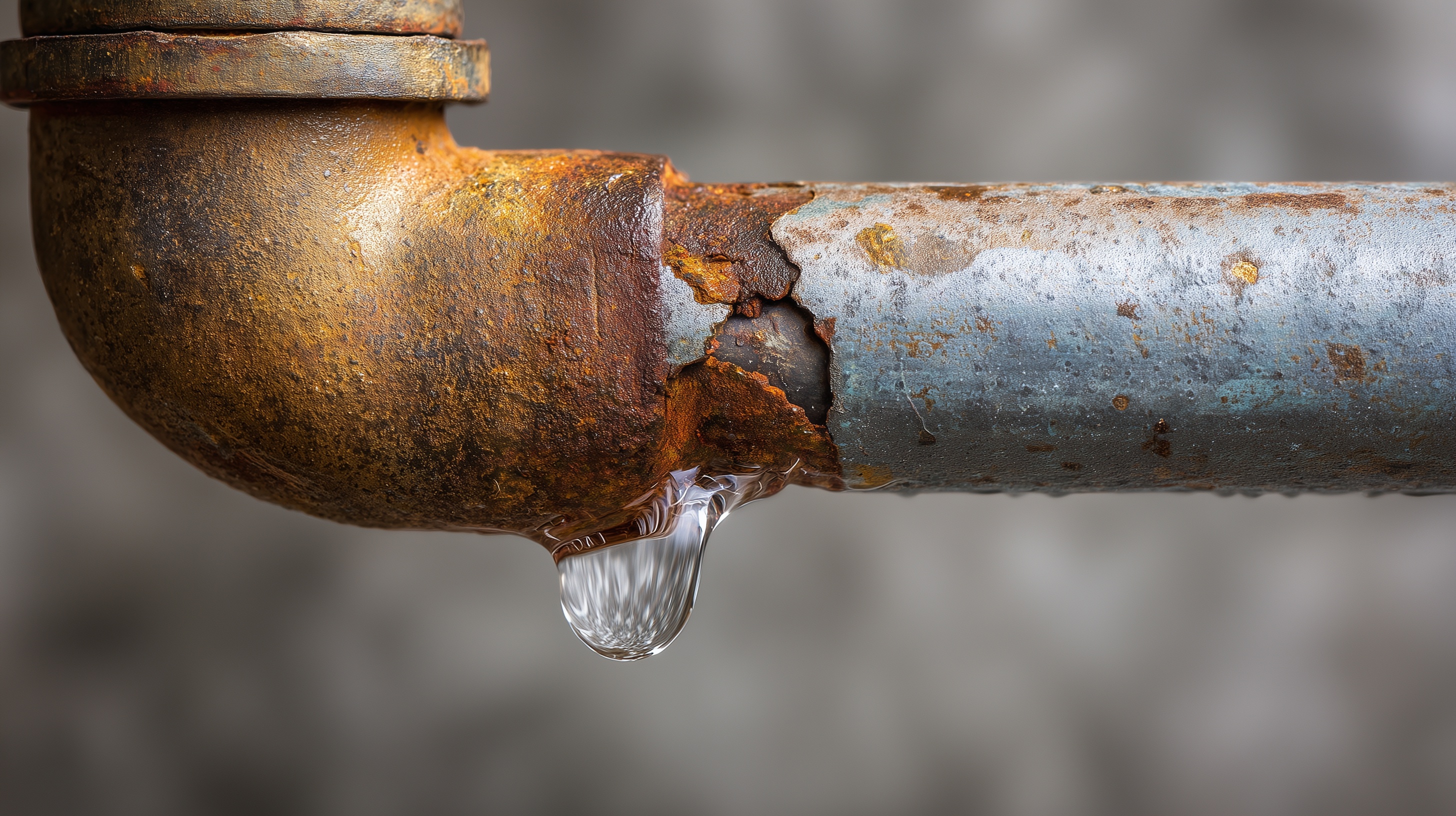 Galvanized piping in Tampa area homes