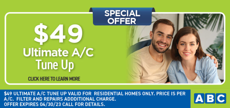Ultimate A/C Tune-up for $49 offer