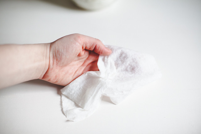 Disinfectant Wipes - Don't Flush Them!